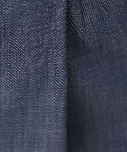UNTITLED / アンタイトル ロング・マキシ丈スカート | デニム調シャンブレーナロースカート | 詳細9