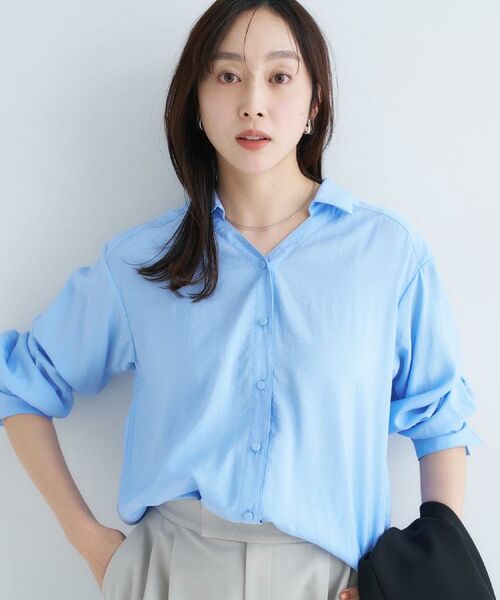 UNTITLED / アンタイトル シャツ・ブラウス | リラックスボウタイブラウス | 詳細21