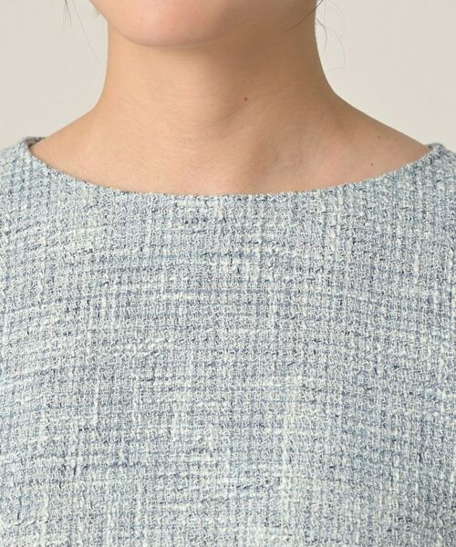 UNTITLED / アンタイトル シャツ・ブラウス | 【洗える】ツイードドルマンブラウス | 詳細18