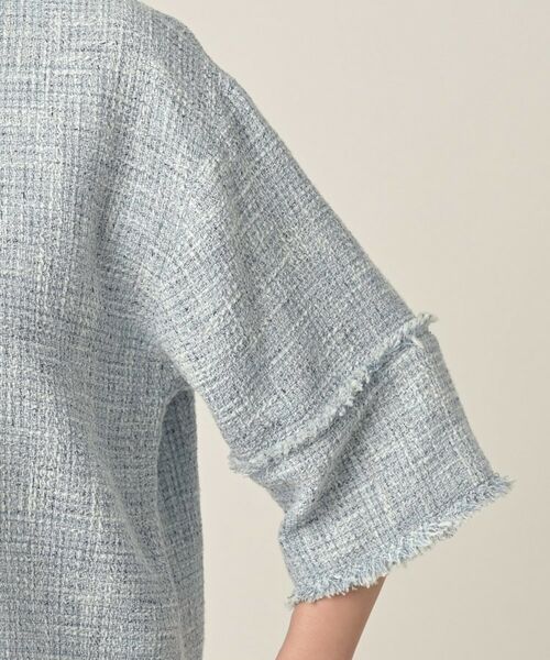 UNTITLED / アンタイトル シャツ・ブラウス | 【洗える】ツイードドルマンブラウス | 詳細20