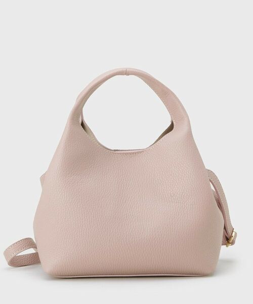 UNTITLED / アンタイトル ショルダーバッグ | 【MROSE】2WAYモダンレザーバッグ（ライトピンク(070)）