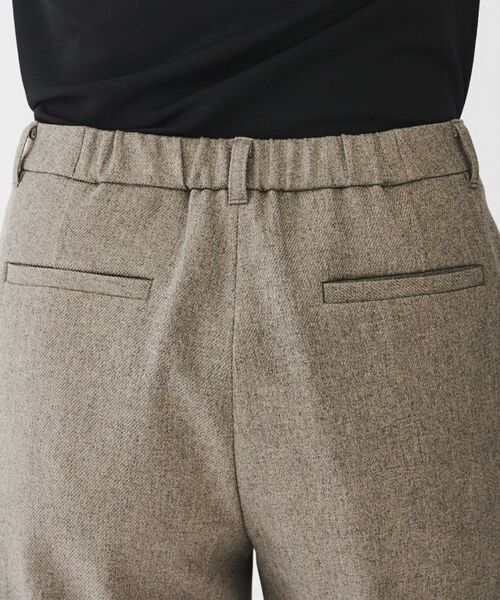 UNTITLED / アンタイトル パンツ | 【通勤スーツ/入卒/セレモニー】ウーステッドカルゼ テーパードパンツ | 詳細15