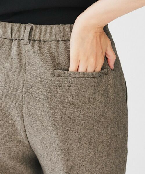 UNTITLED / アンタイトル パンツ | 【通勤スーツ/入卒/セレモニー】ウーステッドカルゼ テーパードパンツ | 詳細16