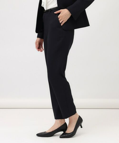UNTITLED / アンタイトル パンツ | 【通勤スーツ/入卒/セレモニー】ウーステッドカルゼ テーパードパンツ | 詳細2