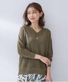 UNTITLED / アンタイトル ニット・セーター | ドライタッチVネックニット