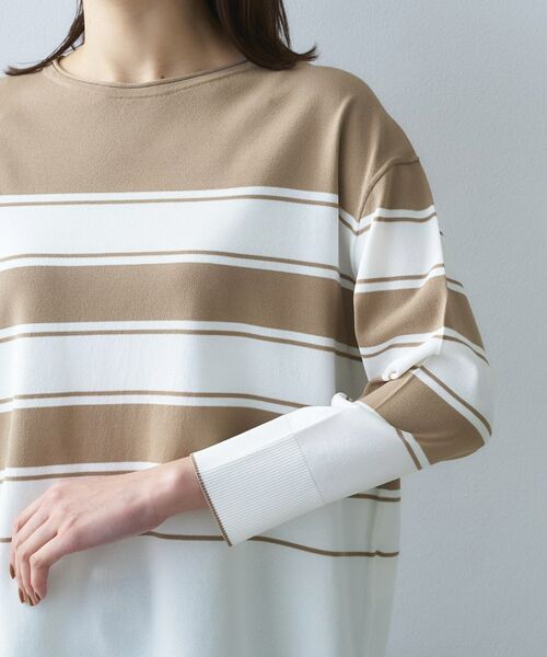 UNTITLED / アンタイトル ニット・セーター | ボーダーボートネックニット | 詳細20