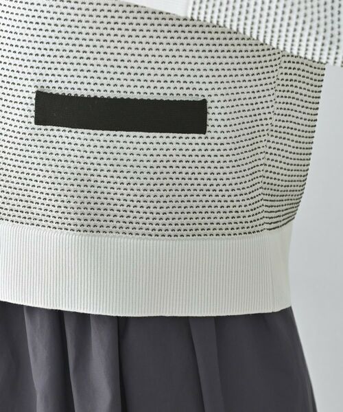 UNTITLED / アンタイトル カーディガン・ボレロ | 配色ハイゲージニットカーディガン | 詳細21