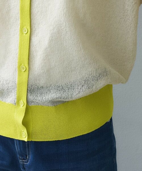 UNTITLED / アンタイトル カーディガン・ボレロ | シアーニットカーディガン | 詳細21