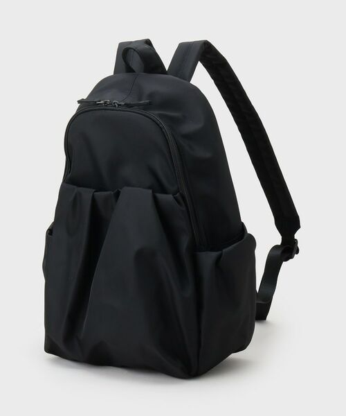 UNTITLED / アンタイトル リュック・バックパック | 【撥水ナイロン】タックバックパック（ブラック(019)）