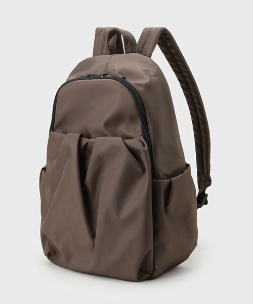 UNTITLED / アンタイトル リュック・バックパック | 【撥水ナイロン】タックバックパック（ブラウン(044)）