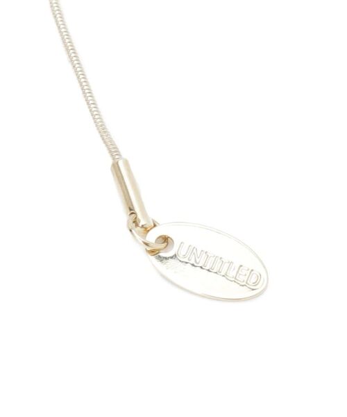 UNTITLED / アンタイトル ネックレス・ペンダント・チョーカー | 【ステンレスチェーン】ニュアンスハートトップ | 詳細4