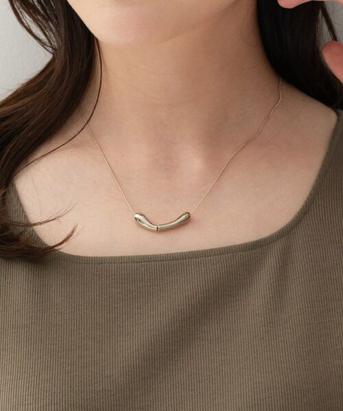 UNTITLED / アンタイトル ネックレス・ペンダント・チョーカー | 【ステンレスチェーン】ニュアンスハートトップ | 詳細5