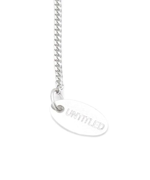 UNTITLED / アンタイトル ネックレス・ペンダント・チョーカー | 【ステンレスチェーン】リングネックレス | 詳細4