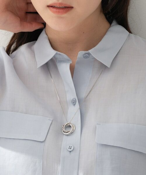 UNTITLED / アンタイトル ネックレス・ペンダント・チョーカー | 【ステンレスチェーン】リングネックレス | 詳細5