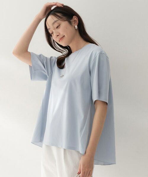 UNTITLED / アンタイトル カットソー | 異素材ドッキングプルオーバー | 詳細10