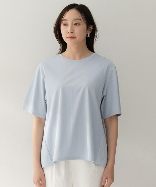 UNTITLED / アンタイトル カットソー | 異素材ドッキングプルオーバー | 詳細14