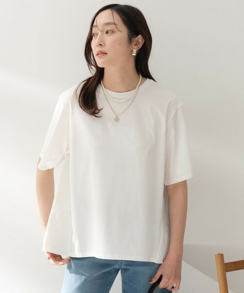 UNTITLED / アンタイトル カットソー | 異素材ドッキングプルオーバー | 詳細2