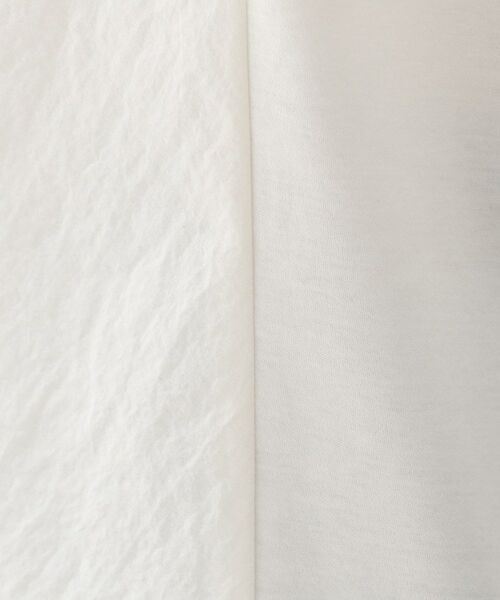 UNTITLED / アンタイトル カットソー | 異素材ドッキングプルオーバー | 詳細5