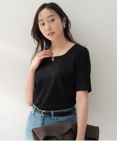 UNTITLED / アンタイトル カットソー | スクエアネックプルオーバー