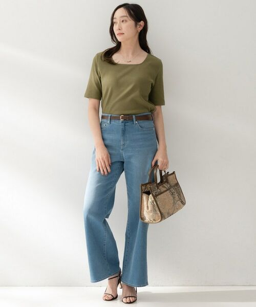 UNTITLED / アンタイトル カットソー | スクエアネックプルオーバー | 詳細11