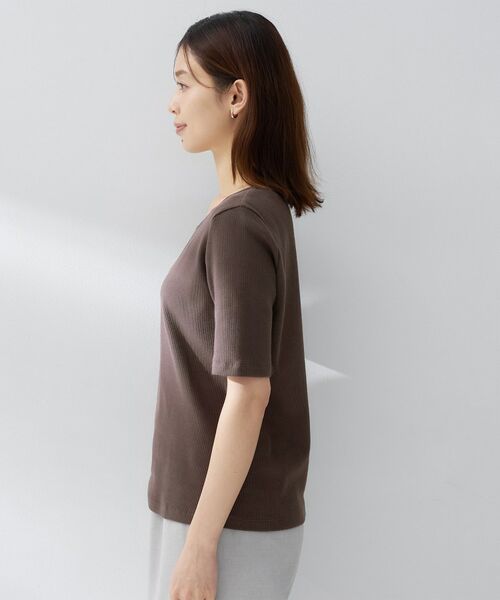 UNTITLED / アンタイトル カットソー | スクエアネックプルオーバー | 詳細19