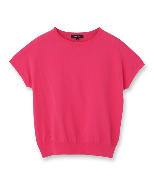 UNTITLED / アンタイトル ニット・セーター | コットンベーシックニット | 詳細1