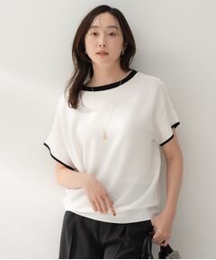 UNTITLED / アンタイトル ニット・セーター | 前後2WAYフレンチスリーブニット