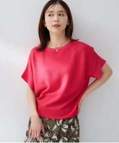 UNTITLED / アンタイトル ニット・セーター | 前後2WAYフレンチスリーブニット