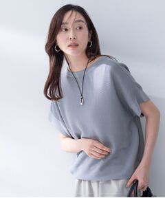 UNTITLED / アンタイトル ニット・セーター | 前後2WAYフレンチスリーブニット