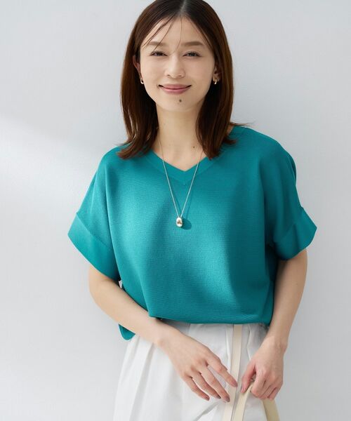 UNTITLED / アンタイトル ニット・セーター | 前後2WAYフレンチスリーブニット | 詳細15