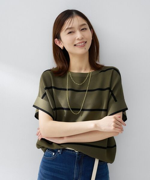 UNTITLED / アンタイトル ニット・セーター | 前後2WAYフレンチスリーブニット | 詳細20