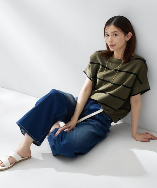 UNTITLED / アンタイトル ニット・セーター | 前後2WAYフレンチスリーブニット | 詳細22