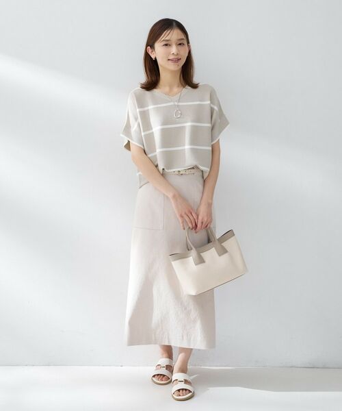 UNTITLED / アンタイトル ニット・セーター | 前後2WAYフレンチスリーブニット | 詳細25