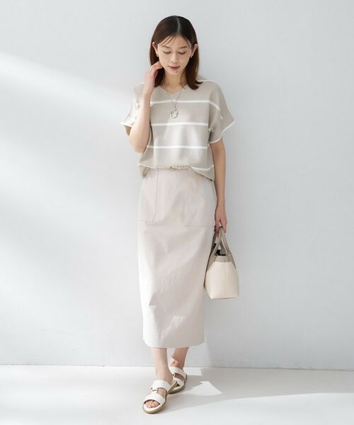 UNTITLED / アンタイトル ニット・セーター | 前後2WAYフレンチスリーブニット | 詳細26