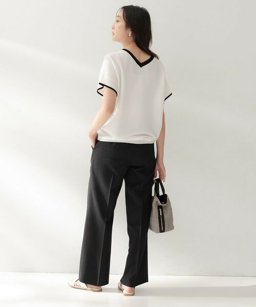 UNTITLED / アンタイトル ニット・セーター | 前後2WAYフレンチスリーブニット | 詳細30