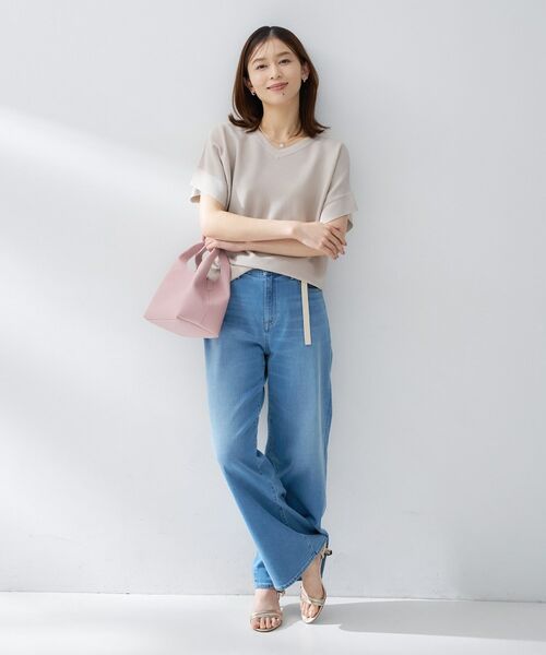 UNTITLED / アンタイトル ニット・セーター | 前後2WAYフレンチスリーブニット | 詳細4