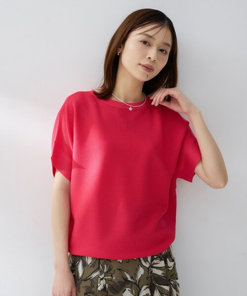 UNTITLED / アンタイトル ニット・セーター | 前後2WAYフレンチスリーブニット | 詳細6