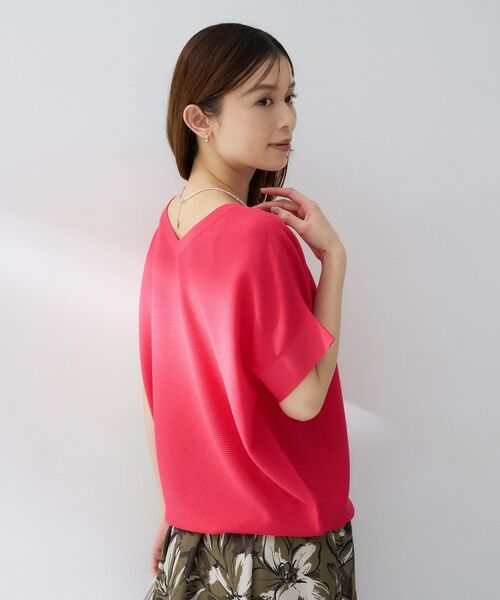 UNTITLED / アンタイトル ニット・セーター | 前後2WAYフレンチスリーブニット | 詳細7