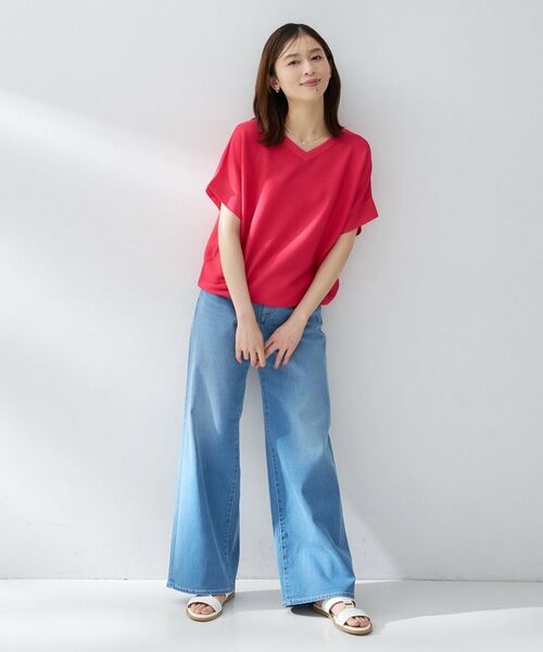 UNTITLED / アンタイトル ニット・セーター | 前後2WAYフレンチスリーブニット | 詳細9