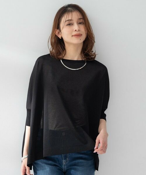 UNTITLED / アンタイトル ニット・セーター | シアーレーヨンプルオーバー | 詳細6