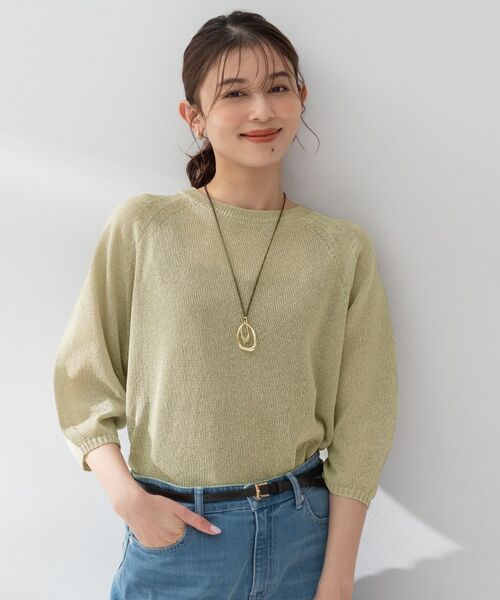 UNTITLED / アンタイトル ニット・セーター | クルーネックドライニット | 詳細10