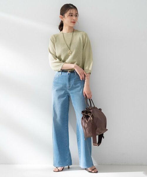 UNTITLED / アンタイトル ニット・セーター | クルーネックドライニット | 詳細11