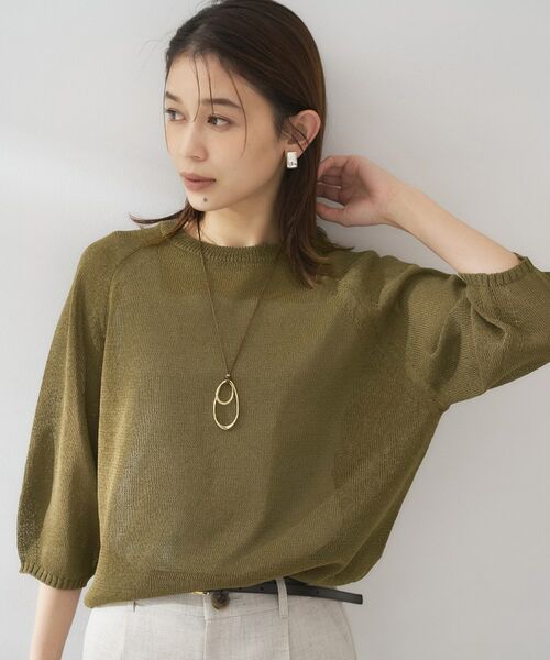 UNTITLED / アンタイトル ニット・セーター | クルーネックドライニット | 詳細14