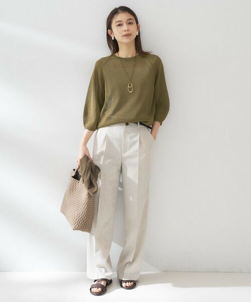 UNTITLED / アンタイトル ニット・セーター | クルーネックドライニット | 詳細15