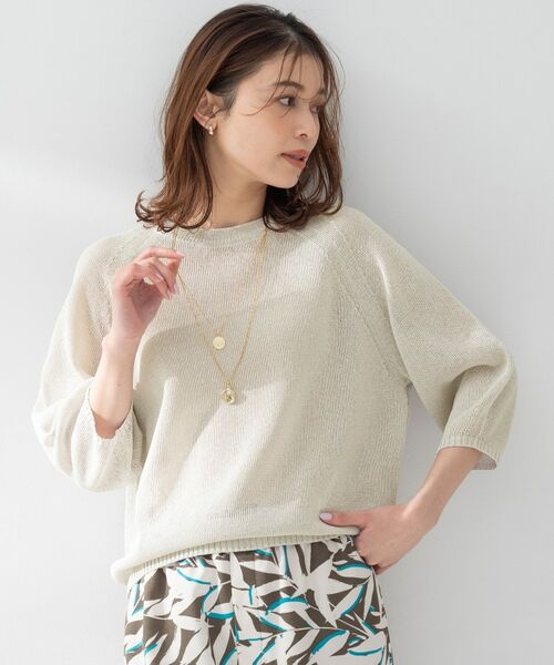 UNTITLED / アンタイトル ニット・セーター | クルーネックドライニット | 詳細2