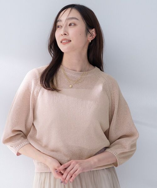 UNTITLED / アンタイトル ニット・セーター | クルーネックドライニット | 詳細28