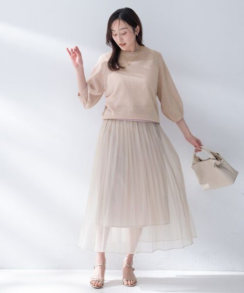 UNTITLED / アンタイトル ニット・セーター | クルーネックドライニット | 詳細29