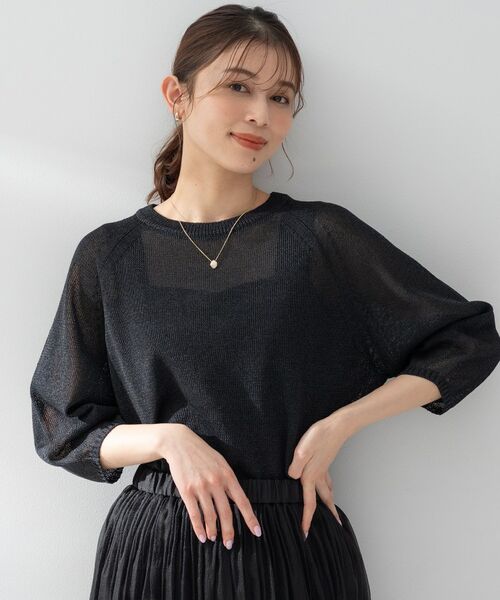 UNTITLED / アンタイトル ニット・セーター | クルーネックドライニット | 詳細6