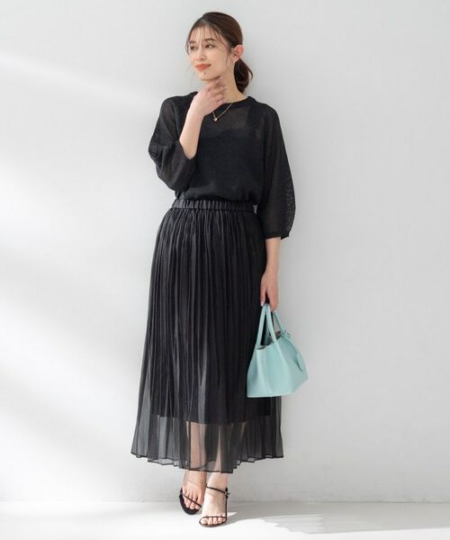 UNTITLED / アンタイトル ニット・セーター | クルーネックドライニット | 詳細7