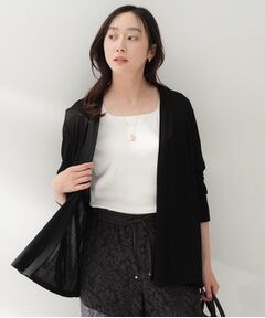 UNTITLED / アンタイトル カーディガン・ボレロ | フライスジャージカーディガン